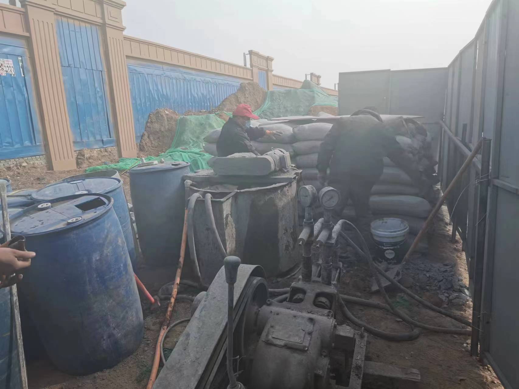 武冈房屋下沉注浆